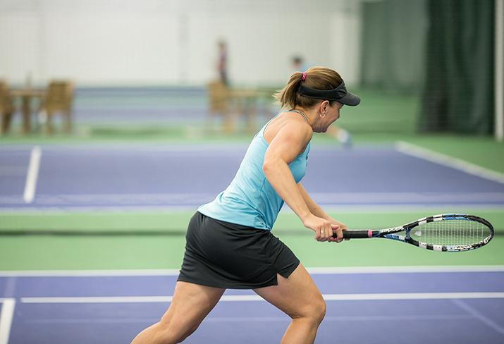 Indoor and outdoor tennis courts Indoor and outdoor tennis courts